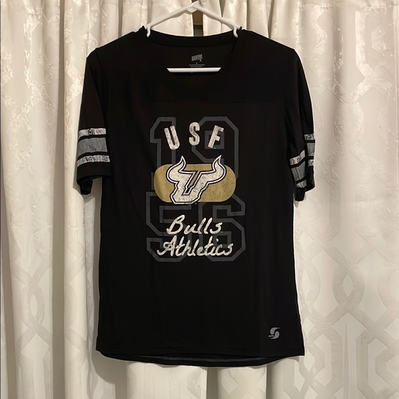 Soffe Black USF Bulls Tee - Picture 1 of 2